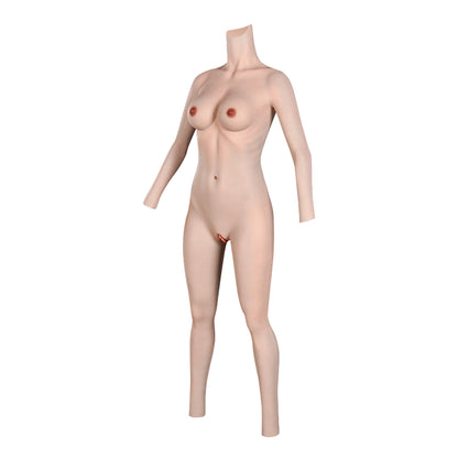 C-E Cup Airbag Filled Silicone Bodysuit with Capillaries N8