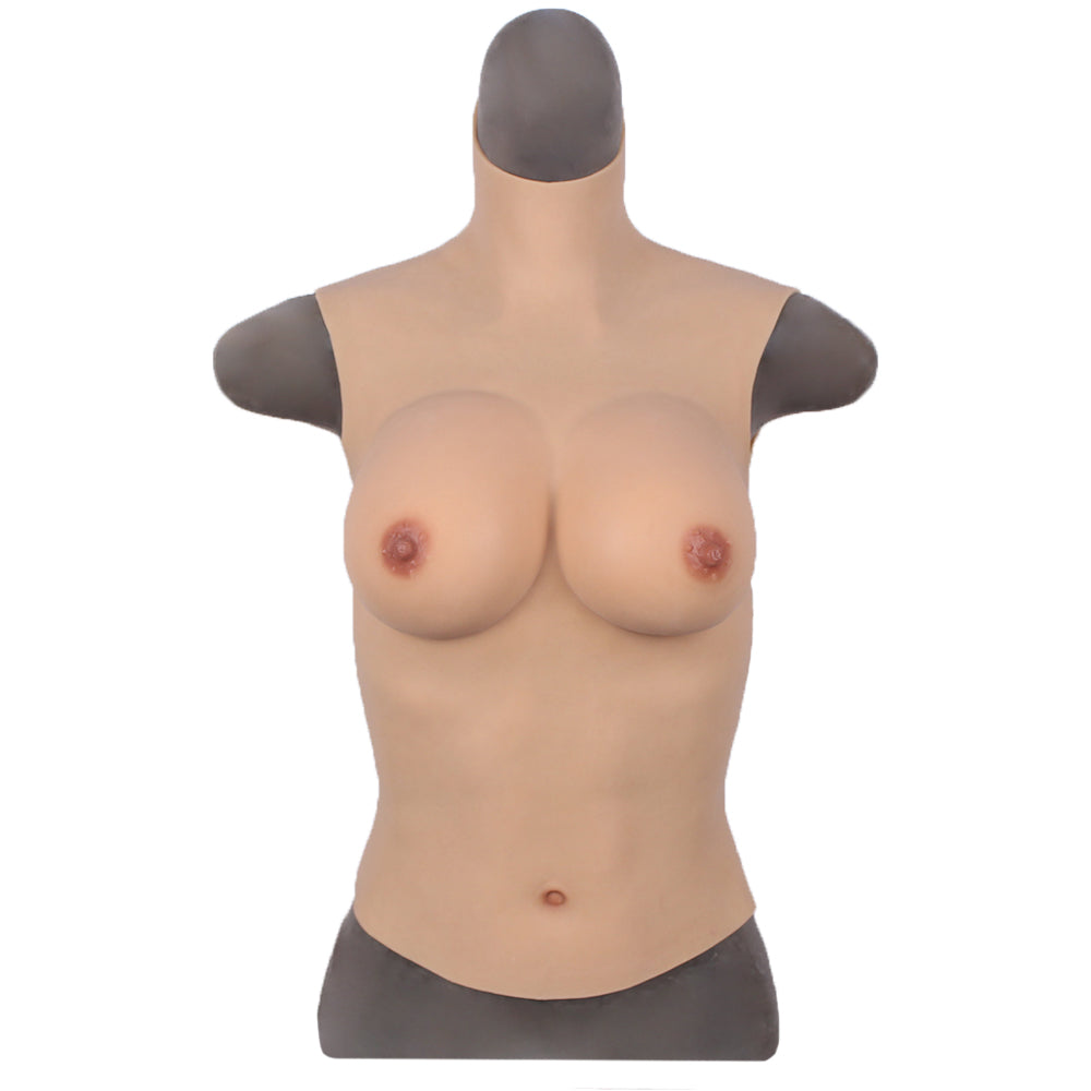 C-G Cup Halfbody Silicone Breastplate