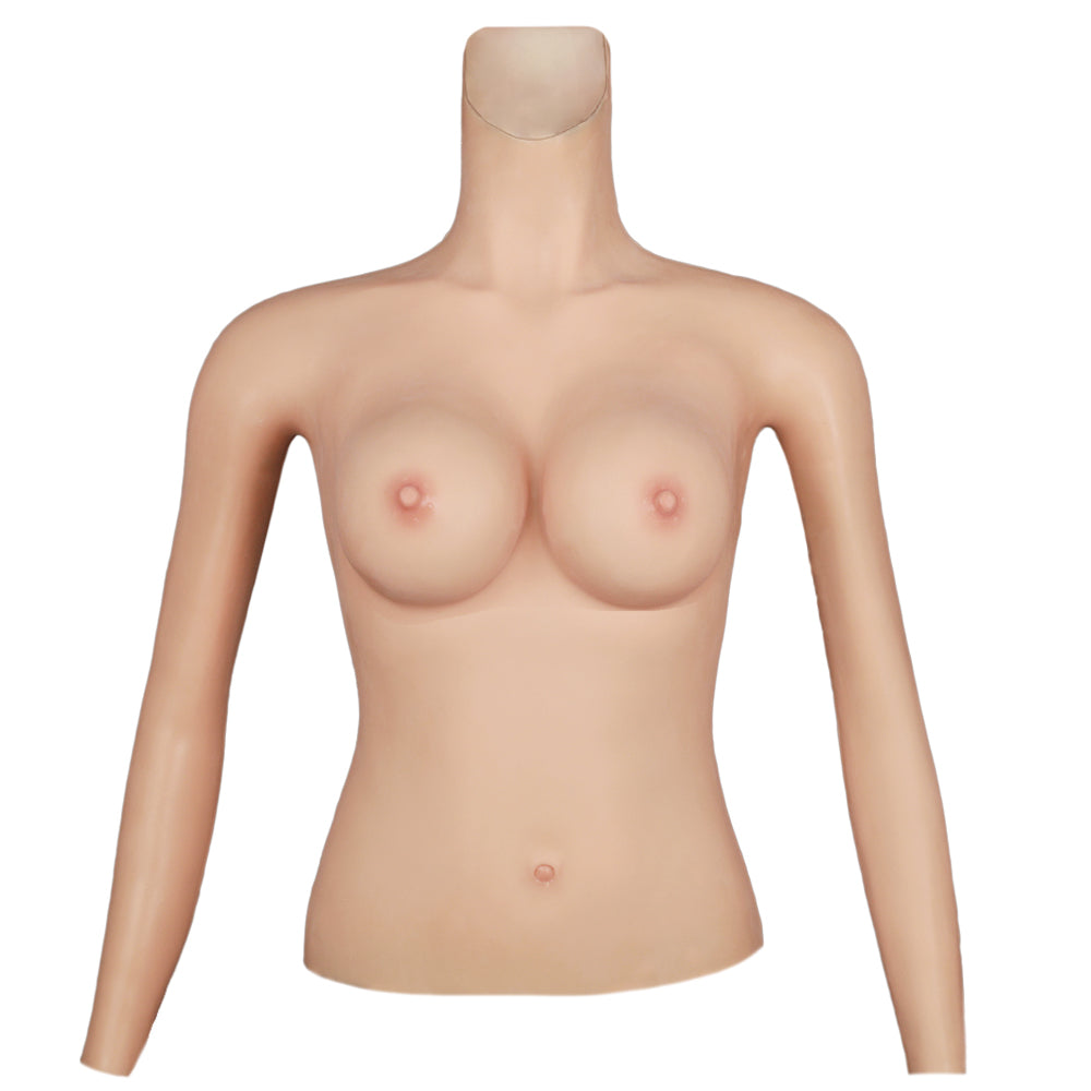 B-G Cup HalfBody Silicone Breastplate