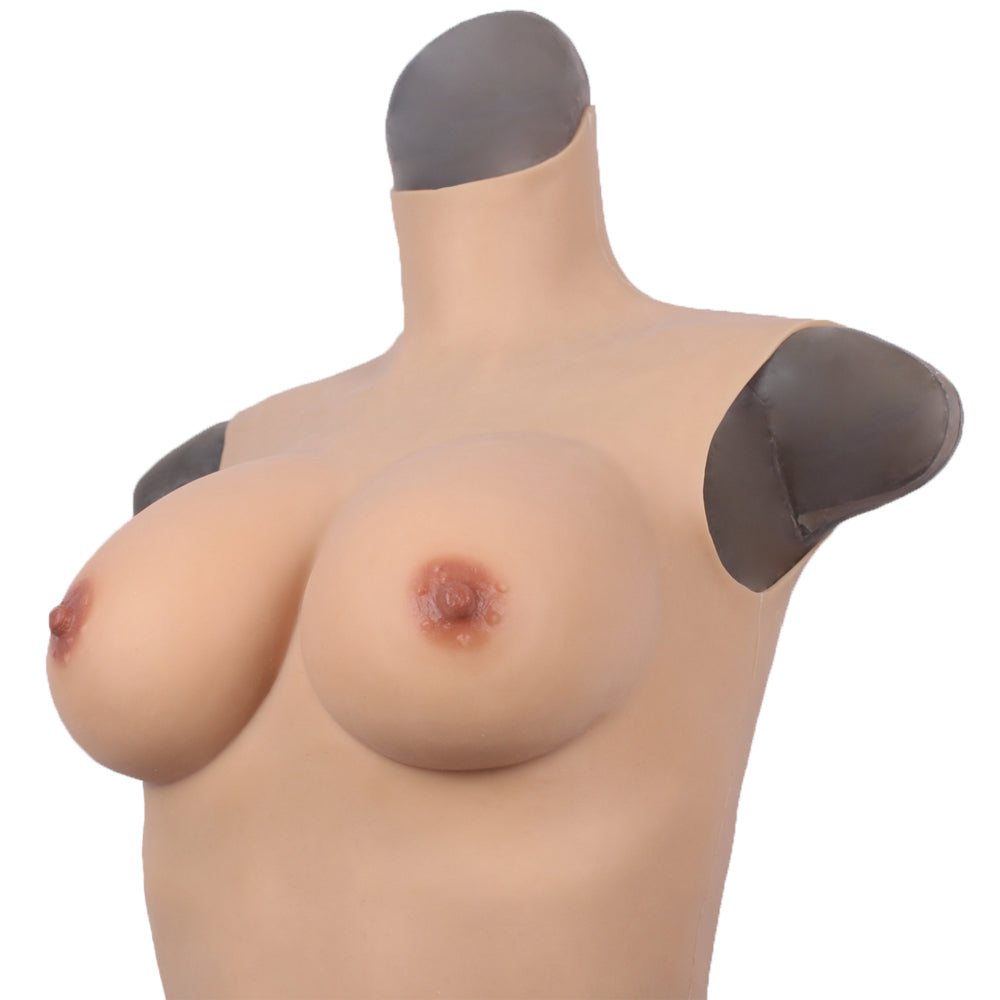 C-G Cup Halfbody Silicone Breastplate